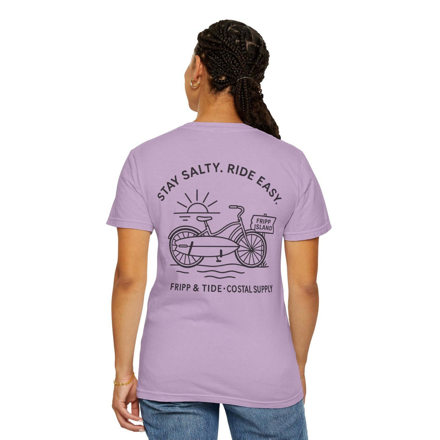 Fripp Island Salty Sunrise Tee – Coastal Cruiser Edition