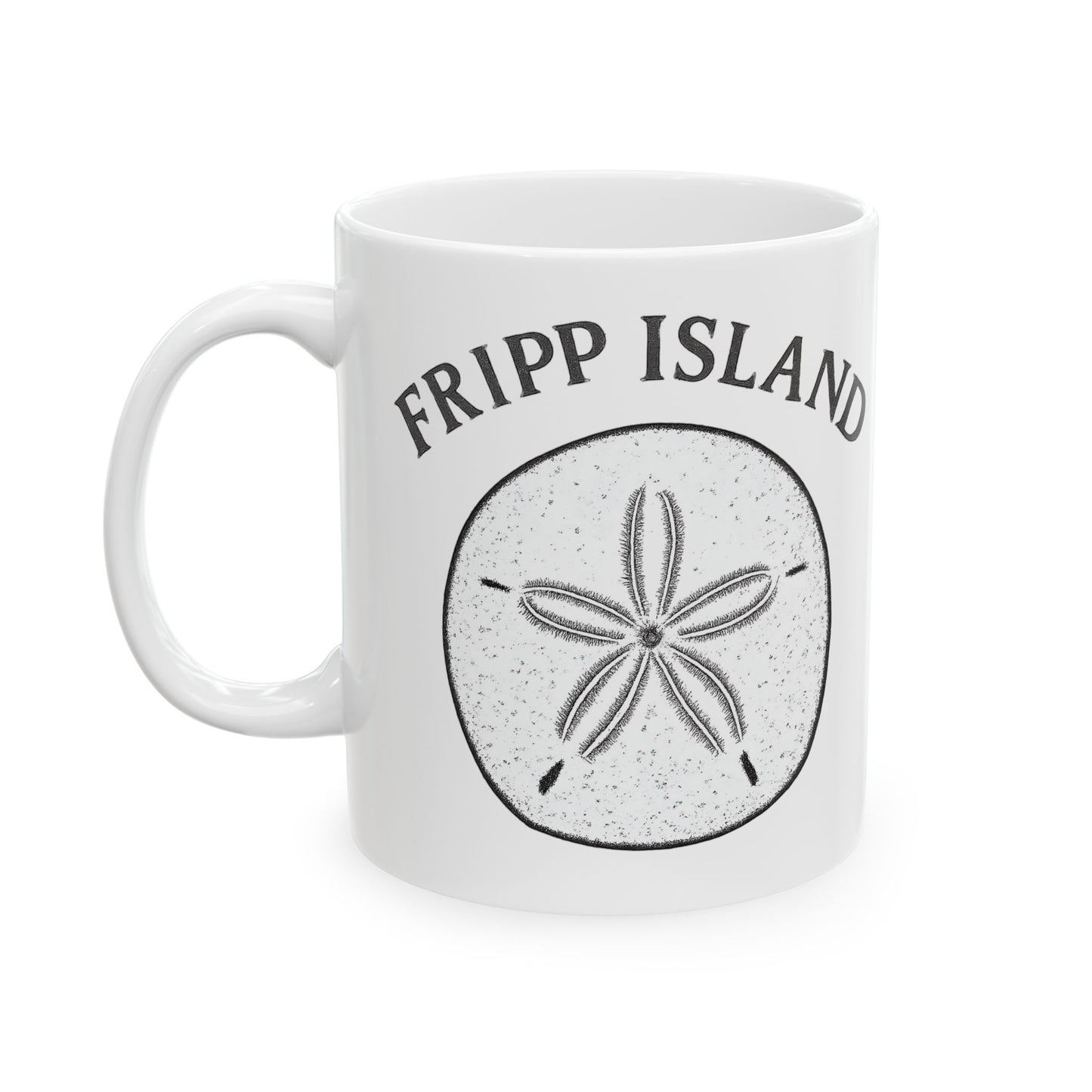 Fripp Island Sand Dollar Mug – Coastal Coffee Cup