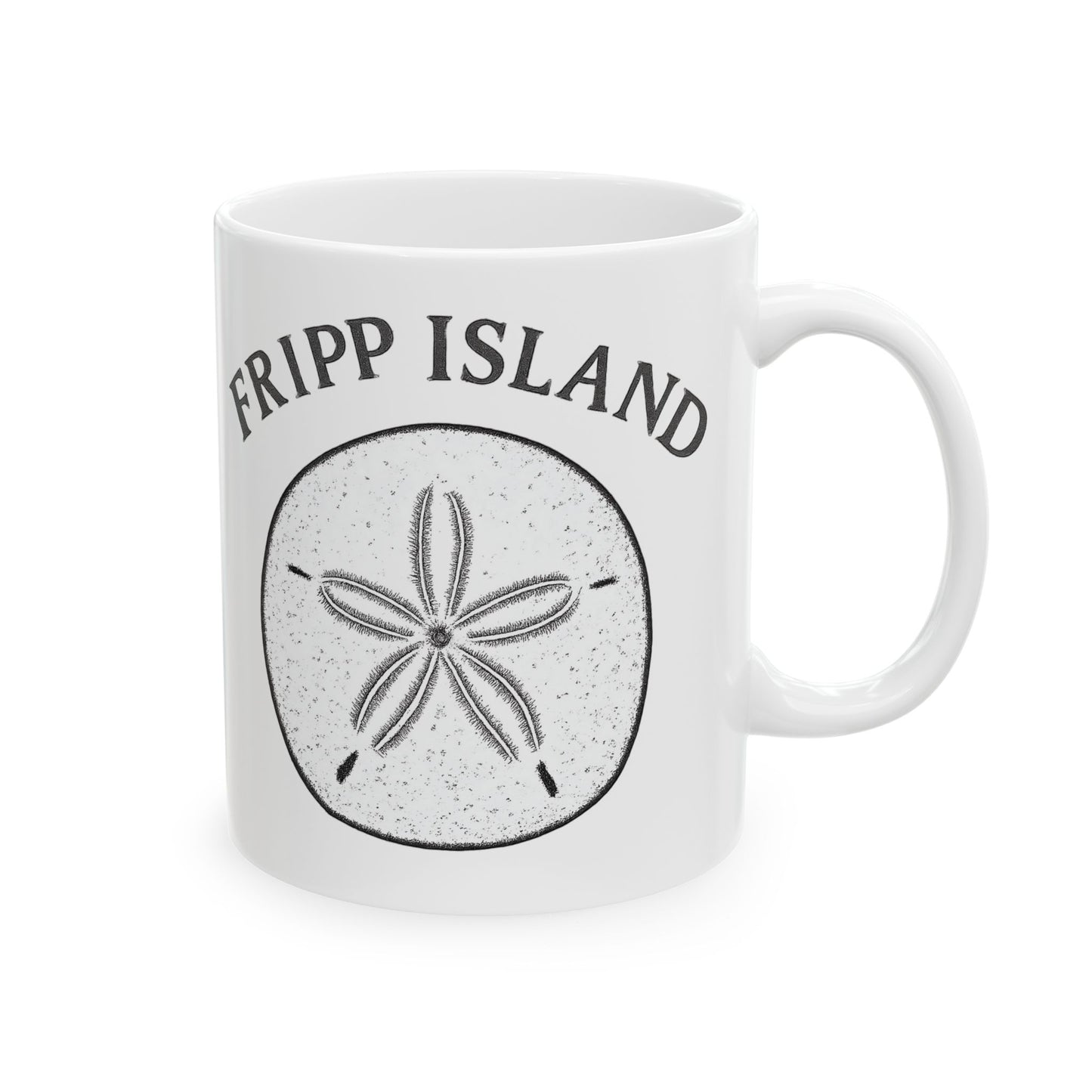 Fripp Island Sand Dollar Mug – Coastal Coffee Cup